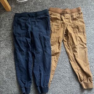 Jumping Beans Navy and Tan Kids Joggers